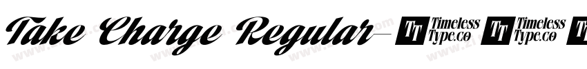 Take Charge Regular字体转换